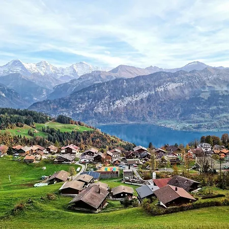 Шале Panorama Lilo Cozy With Incredible Mountain Panorama Беатенберг